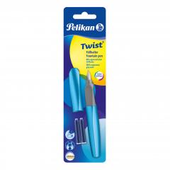 Stilou -Twist frosted blue, blister - Pelikan