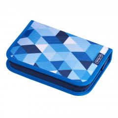 Penar - Echipat 31 piese, motiv Blue Cubes - Herlitz
