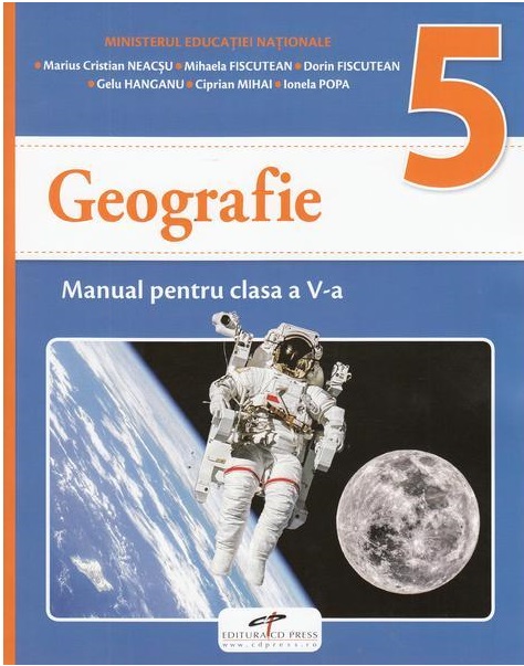 Geografie. Manual clasa a V-a + CD