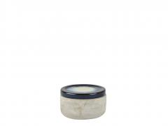 Recipient cu capac - Jar with Lid Cement/Ceramic, D9