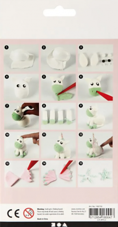 Set creativ - Funny Friends - Unicorn Verde