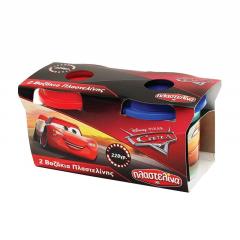 Set plastilina - Cars - Red and Blue