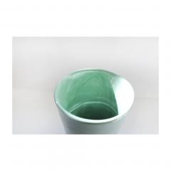 Pahar portelan - Mozaic, verde