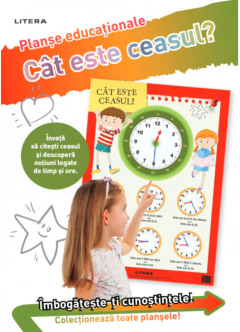 Cat este ceasul? Planse educationale