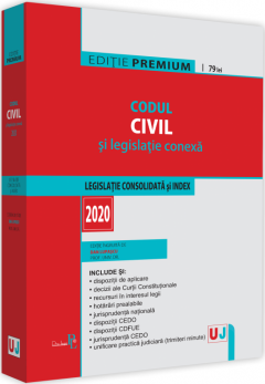 Codul civil si legislatie conexa 2020. Editie Premium