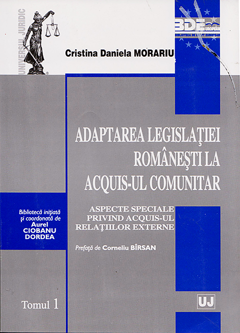 Adaptarea legislatiei romanesti la acquis-ul comunitar