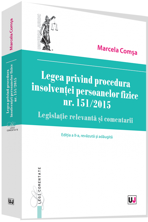 Legea privind procedura insolventei persoanelor fizice nr. 151/2015