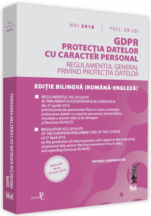 GDPR. Protectia datelor cu caracter personal