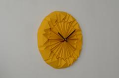 Ceas de perete - Lightplay - Galben