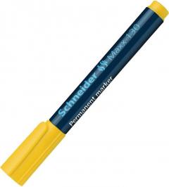 Marker permanent - Maxx 130 - Galben, 1-3 mm