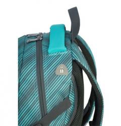 Ghiozdan - HD-72, 4 compartimente, albastru