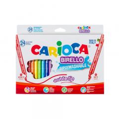 Set carioci - Birello, double tip, 24 culori