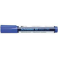 Marker pentru tabla magnetica - Maxx 290 - Albastru, 2-3 mm