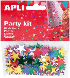 Confetti - Party Kit - Stars, 15 mm
