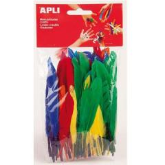 Set pene multicolore, 100 buc