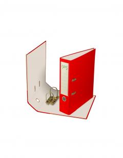 Biblioraft - PP 75mm, rosu