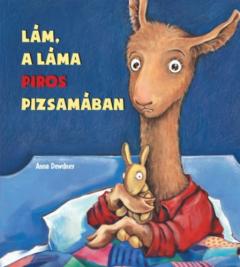 Lam, a lama piros pizsamaban