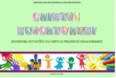 Caietul educatoarei