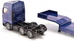 Jucarie - Man Tgx with low loader truck and JCB wheel loader