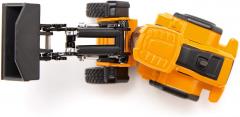 Jucarie - Man Tgx with low loader truck and JCB wheel loader