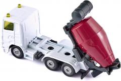 Jucarie - Dumper and Concrete Mixer - White and Red