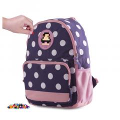 Ghiozdan - Pixie Albastru cu buline