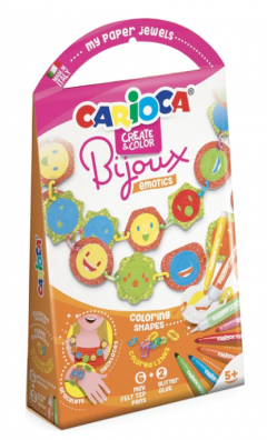 Set creativ Create & Color - Bijoux Emotics 3D