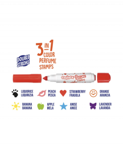 Set carioci - Perfume Stamps, 8 culori / arome