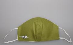 Masca de protectie faciala pentru copii - verde -4-10 ani
