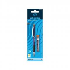 Creion mecanic - Graffix 0.5mm + mine, albastru