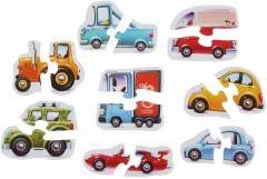 Puzzle 8 in 1 - Masinute