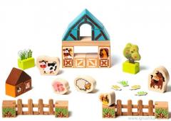 Jucarie din lemn - Ferma noastra