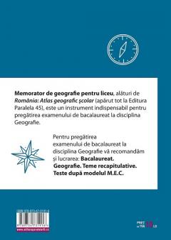 Memorator de geografie pentru liceu