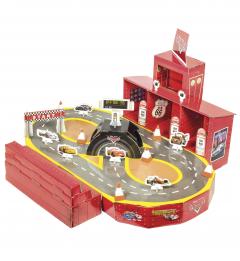 Set de construit din carton ecologic - Cars