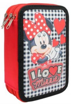 Penar cu 3 fermoare echipat Minnie Mouse