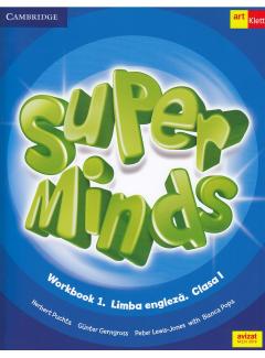 Super Minds. Workbook 1 + CD. Limba Engleza. Clasa I