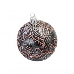 Glob - Negru cu argint