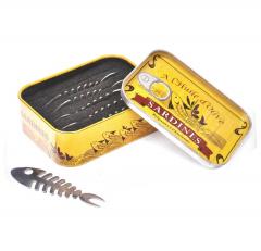 Set 6 furculite aperitiv - Snack Fork Sardines