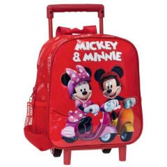 Troler gradinita Mickey & Minnie 25cm