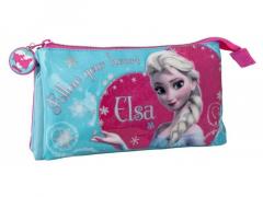Penar 3 compartimente 22 cm Disney Frozen Elsa