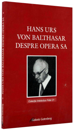 Coperta cărții Hans Urs von Balthasar despre opera sa