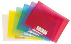 Mapa A4 cu buton - Spree - Galbena