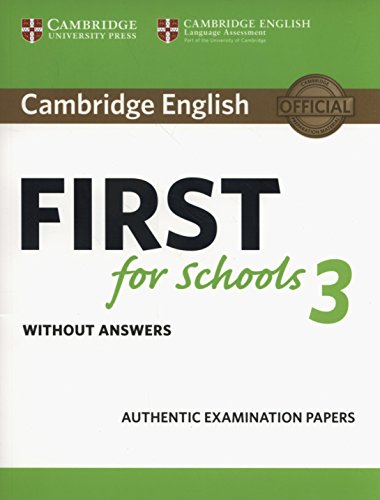 Cambridge English First for Schools 3 Student&#039;s Book without Answers
