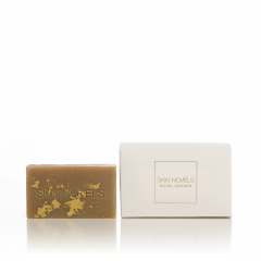 Sapun natural cu foita de aur 24K si ambra - Royal Garden , 90g