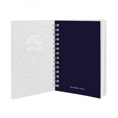 Agenda 2021 - Small Spiral Bound Weekly Planner 12 Months - Stars