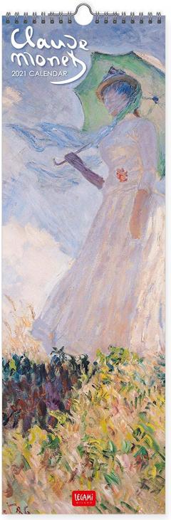 Calendar 2021 - Claude Monet, 16x49 cm