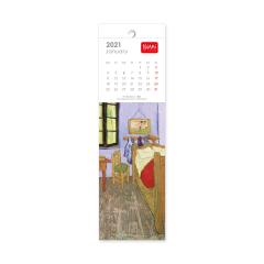 Calendar 2021 - Bookmark - Vincent Van Gogh, 5.5x18 cm