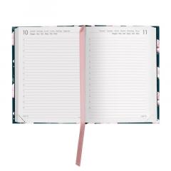 Agenda 2021 - Small Daily Planner 12 Months - Flowers