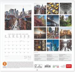 Calendar 2021 - New York, 30x29 cm