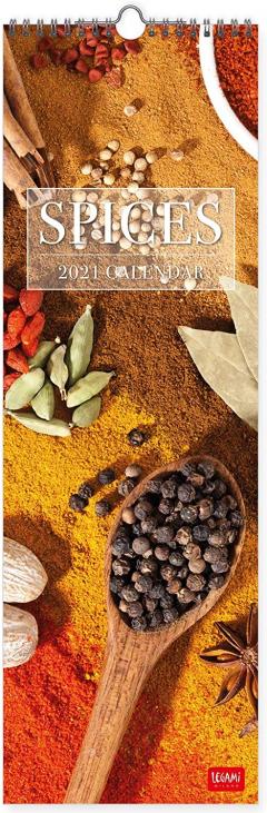 Calendar 2021 - Spices, 16x49 cm